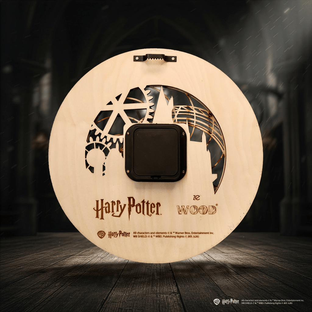 Handcrafted Hogwarts Clock Tower 3D wall clock - Harry Potter inspired decor